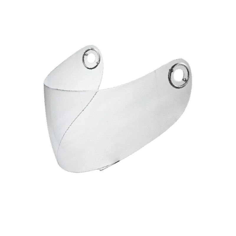 CLEAR VISOR FOR CHROME