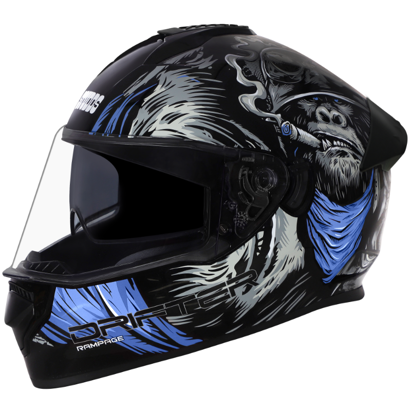 DRIFTER D3 RAMPAGE BLACK GREY N1 BLUE