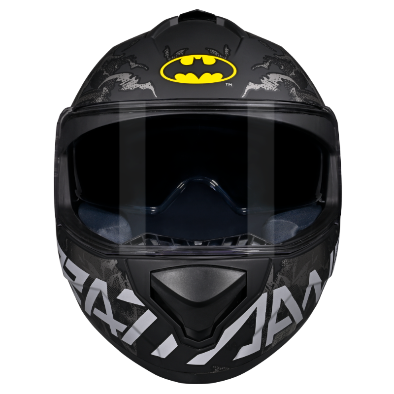 DRIFTER MATT BLACK YELLOW N4 FRONT