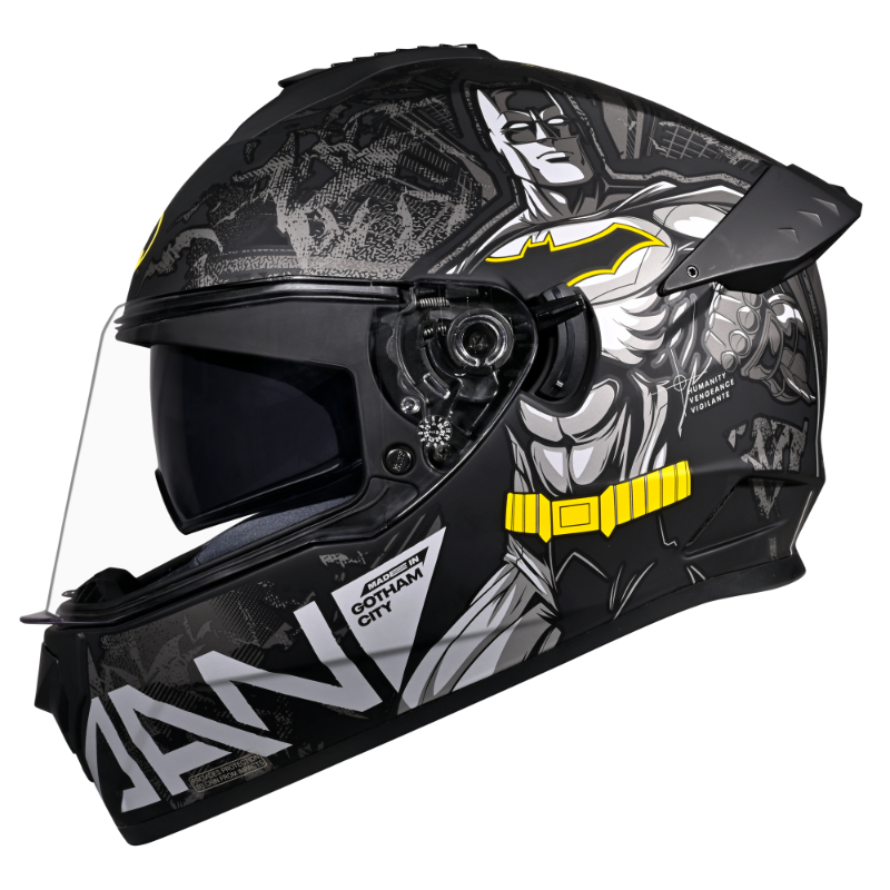 DRIFTER MATT BLACK YELLOW N4 LEFT