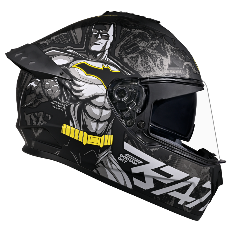 DRIFTER MATT BLACK YELLOW N4 RIGHT