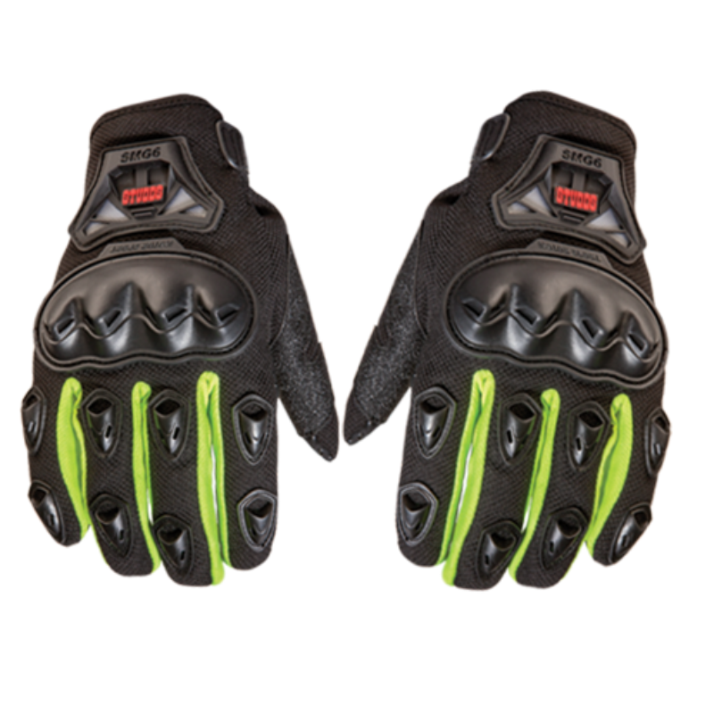 DRIVING-GLOVES-MODEL-SMG--6-FLUORESCENT-GREEN 3